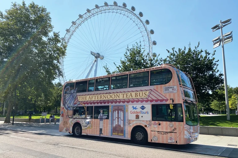 Afternoon Tea Bus with Panoramic Tour of London